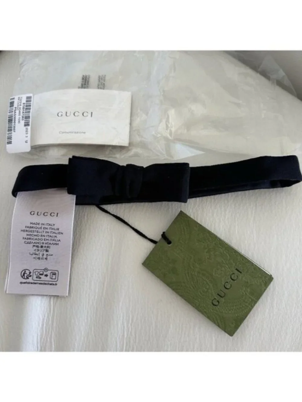 Gucci new tag